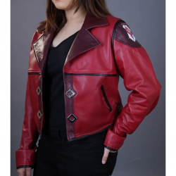 Women's Arcane Vi Jacket League of legends Vi Cosplay Costume Red Jacket Women's Arcane Vi Jacket League of legends Vi Cosplay Costume Red Jacket